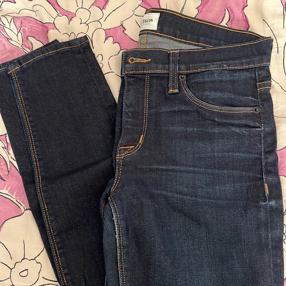 Hudson nico midrise skinny jeans
